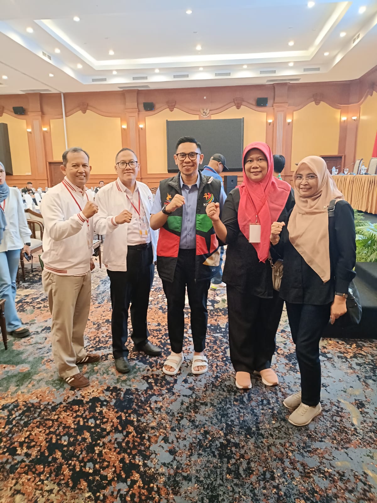 Sekretaris dan devisi Informasi Yayasan Jantung Indonesia Cabang Provinsi NTB mengikuti Rapat Kerja Provinsi KORMI NTB yang berlangsung di Hotel Lombok Raya-&nbsp;Mataram